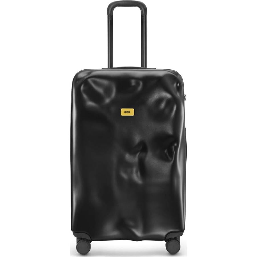 CRASHBAGGEGE 　クラッシュバゲージ　ブラック キャリーケース ブラック 4～6泊用｜アイコンコレクション | CRASH BAGGAGE